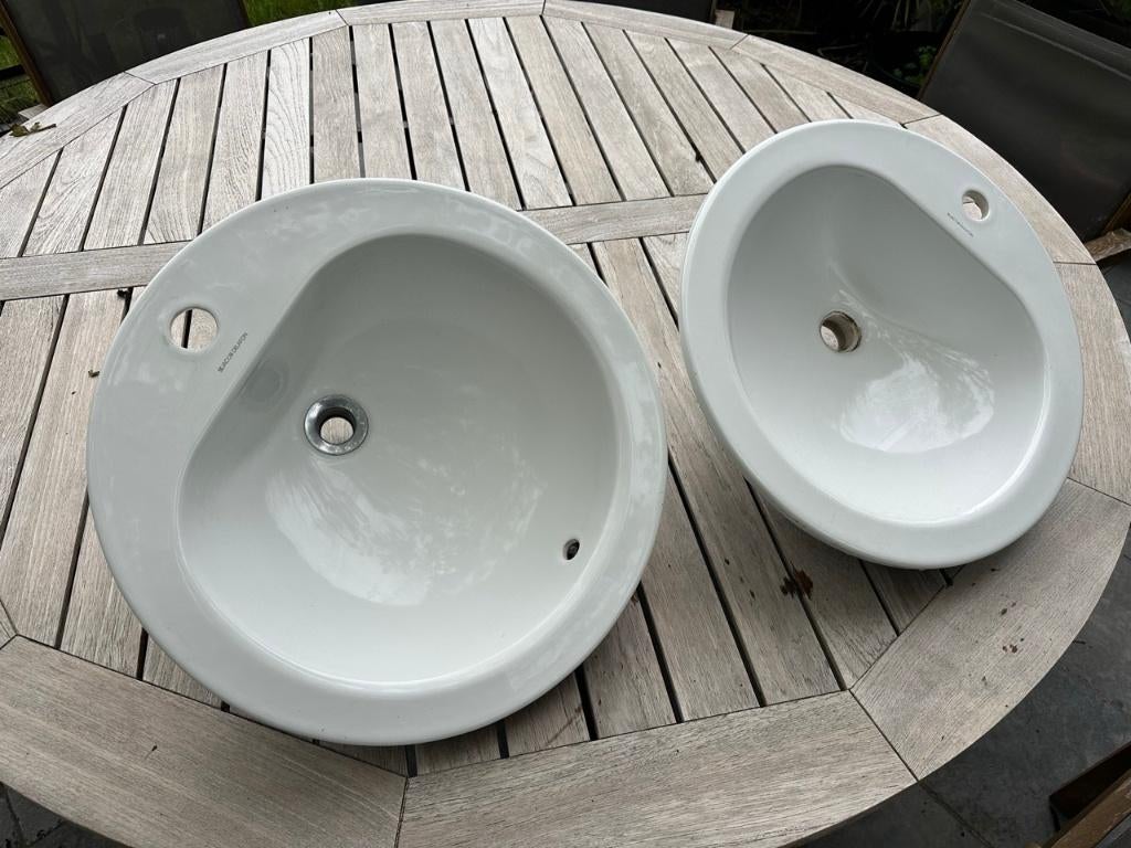 Inbouw lavabos Jacob Delafon, Ophalen, Gebruikt, Wastafel