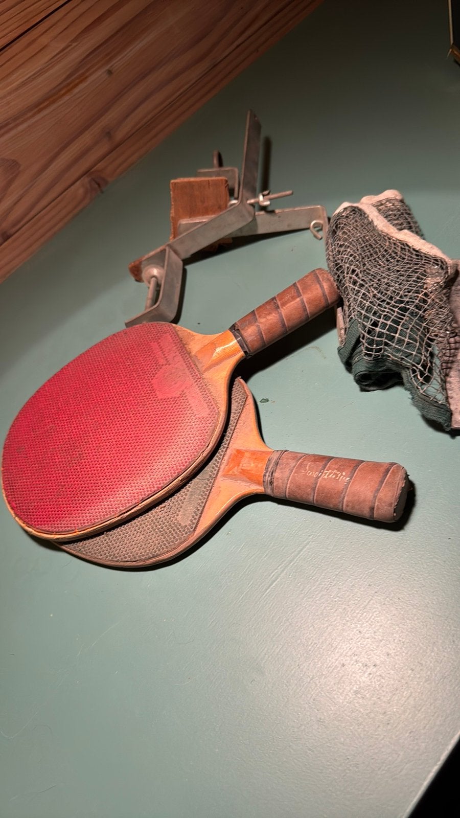 Vintage ping pong, Ophalen