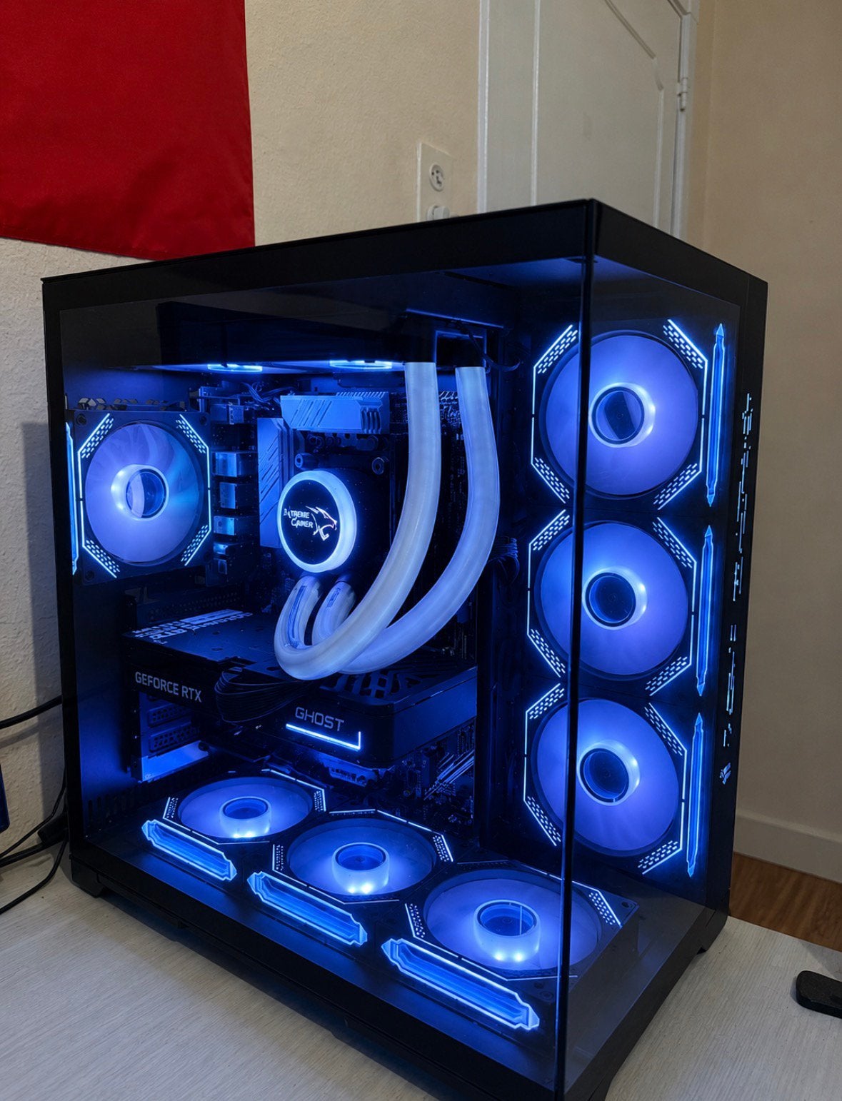 Gaming PC Ryzen 7 5700X RTX 5060 32GB 1TB, Ophalen, 32 GB, Zo goed als nieuw, Gaming