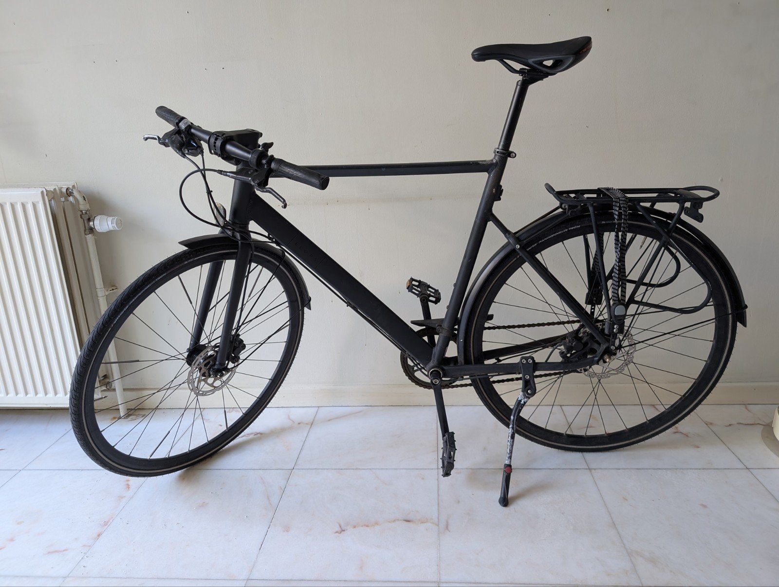 herenfiets maat L - elops speed 920, Fietsen en Brommers, Gebruikt, 57 tot 61 cm, Schijfrem, Ophalen