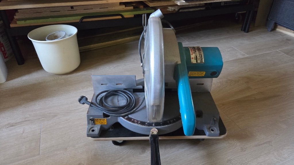 Makita Afkortzaag LS1440, Doe-het-zelf en Bouw, Ophalen, Gebruikt, 70 mm of meer, Afkortzaag