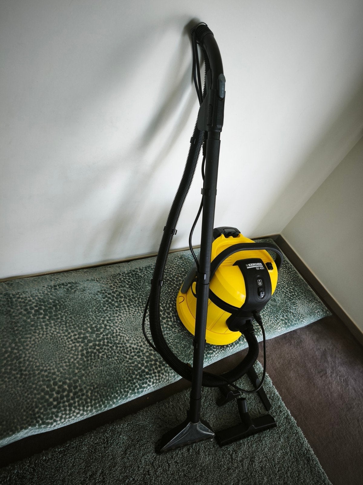 Karcher Tapijt en zetels reiniger, Ophalen