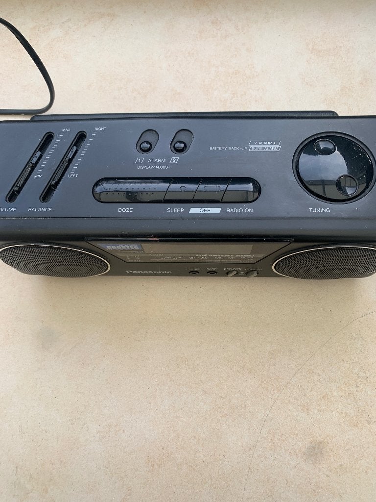radio panasonic RC-X210, Enlèvement, Comme neuf, Radio