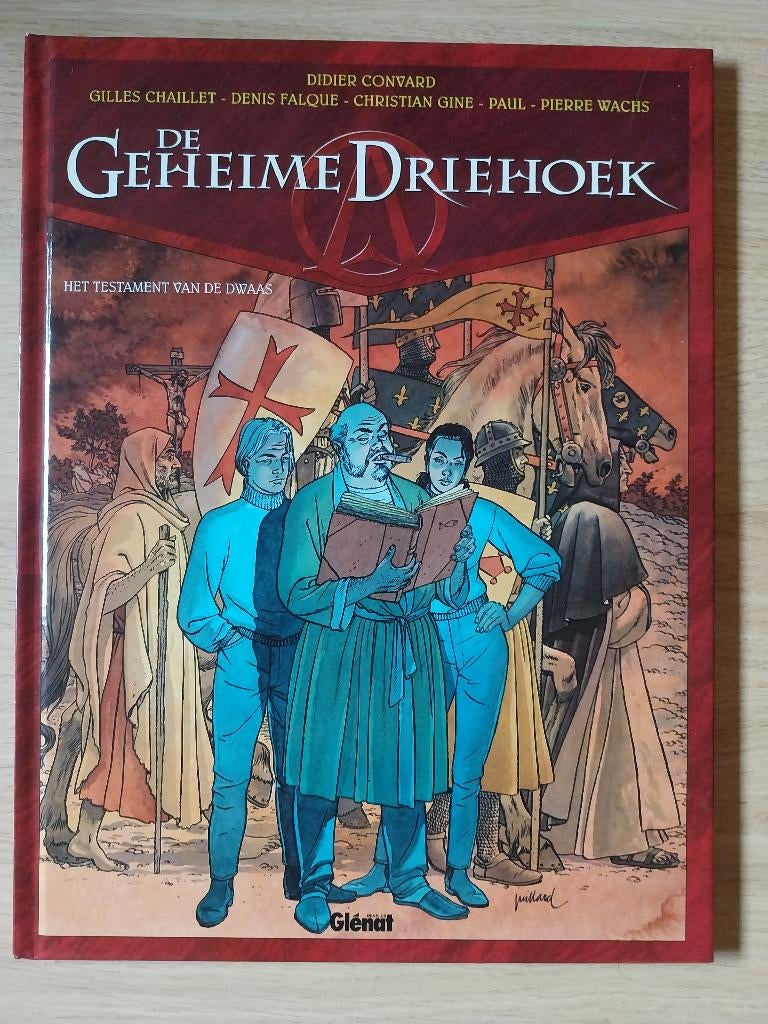 strip De geheime driehoek - deel 1, Boeken, Eén stripboek, Verzenden, Zo goed als nieuw