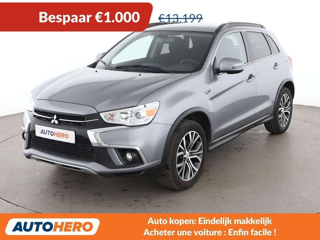 Mitsubishi ASX 1.6 Diamant Edition 2WD, Autos, Mitsubishi, Argent ou Gris, Achat, 1590 cm³, Noir