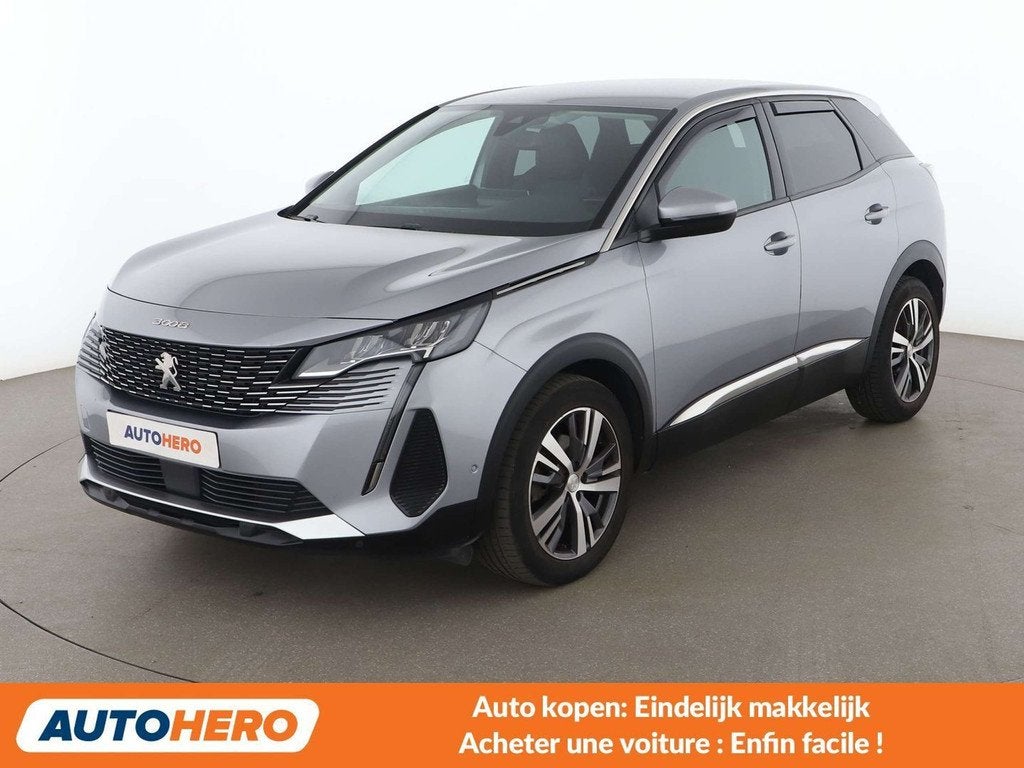 Peugeot 3008 1.2 PureTech Allure (bj 2021, automaat), Auto's, Peugeot, Te koop, ABS, Airbags, Airconditioning, Android Auto, Apple Carplay
