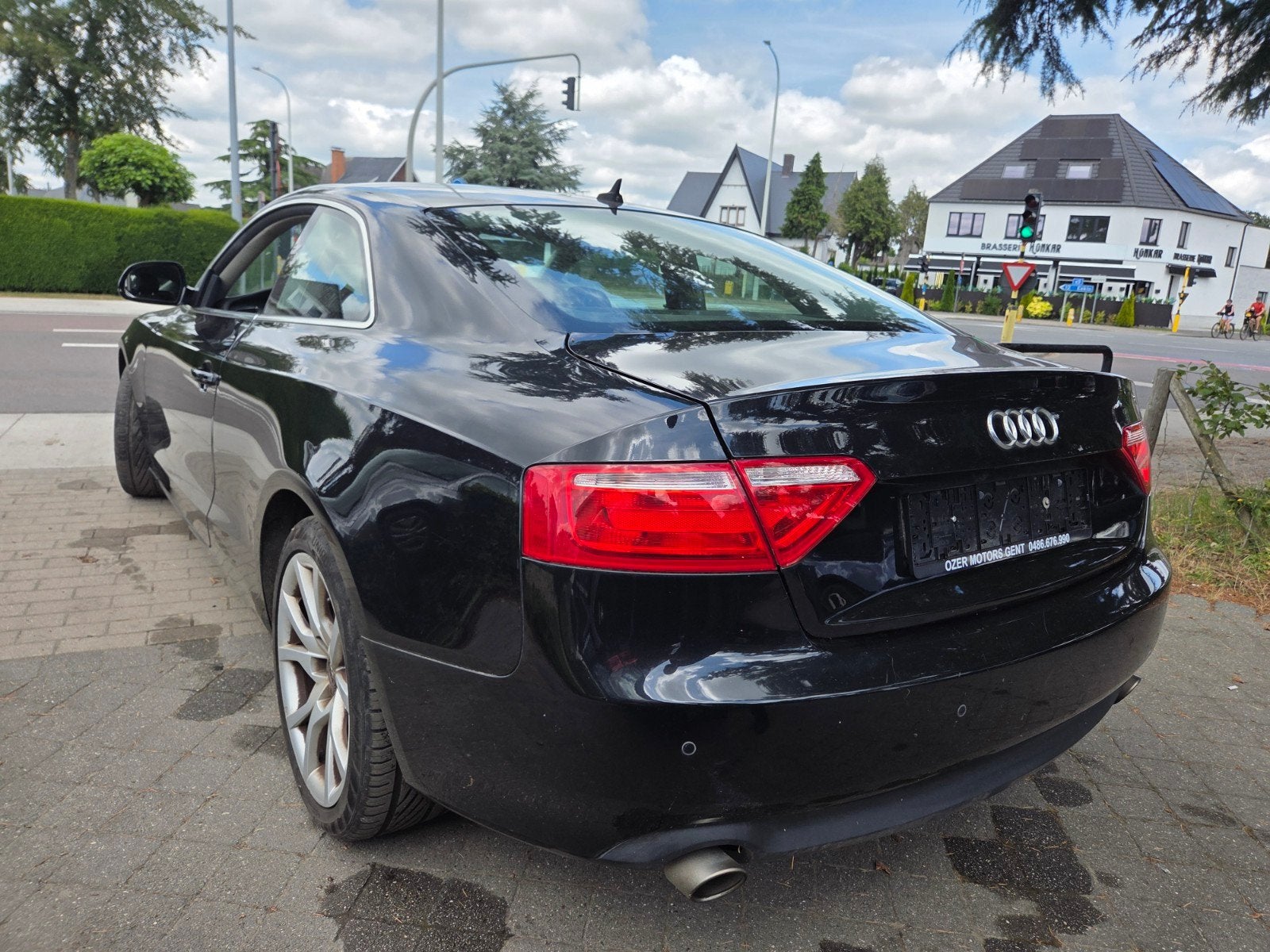 Audi A5 2.7TDI AUTOMAAT 120KW 163PK COUPE, Auto's, Audi, Euro 5, Zwart, Zwart, Bedrijf