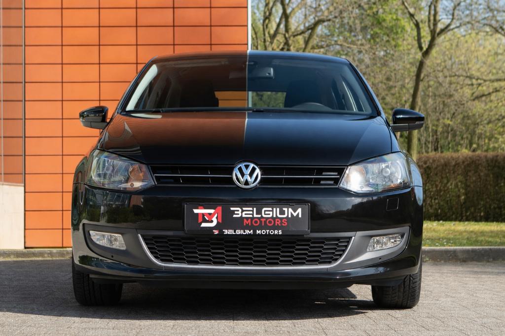 Volkswagen Polo 1.2i Match - Heated Seats - 1 Owner, Autos, Achat, Entreprise, Noir, 5 portes