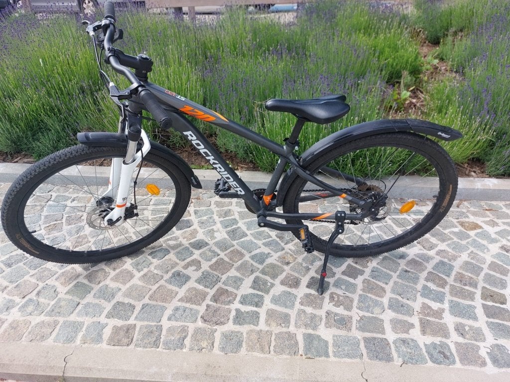Mountainbike Rockrider 27,5 inch, Fietsen en Brommers, Versnellingen, Schijfrem, Ophalen, 26 inch of meer