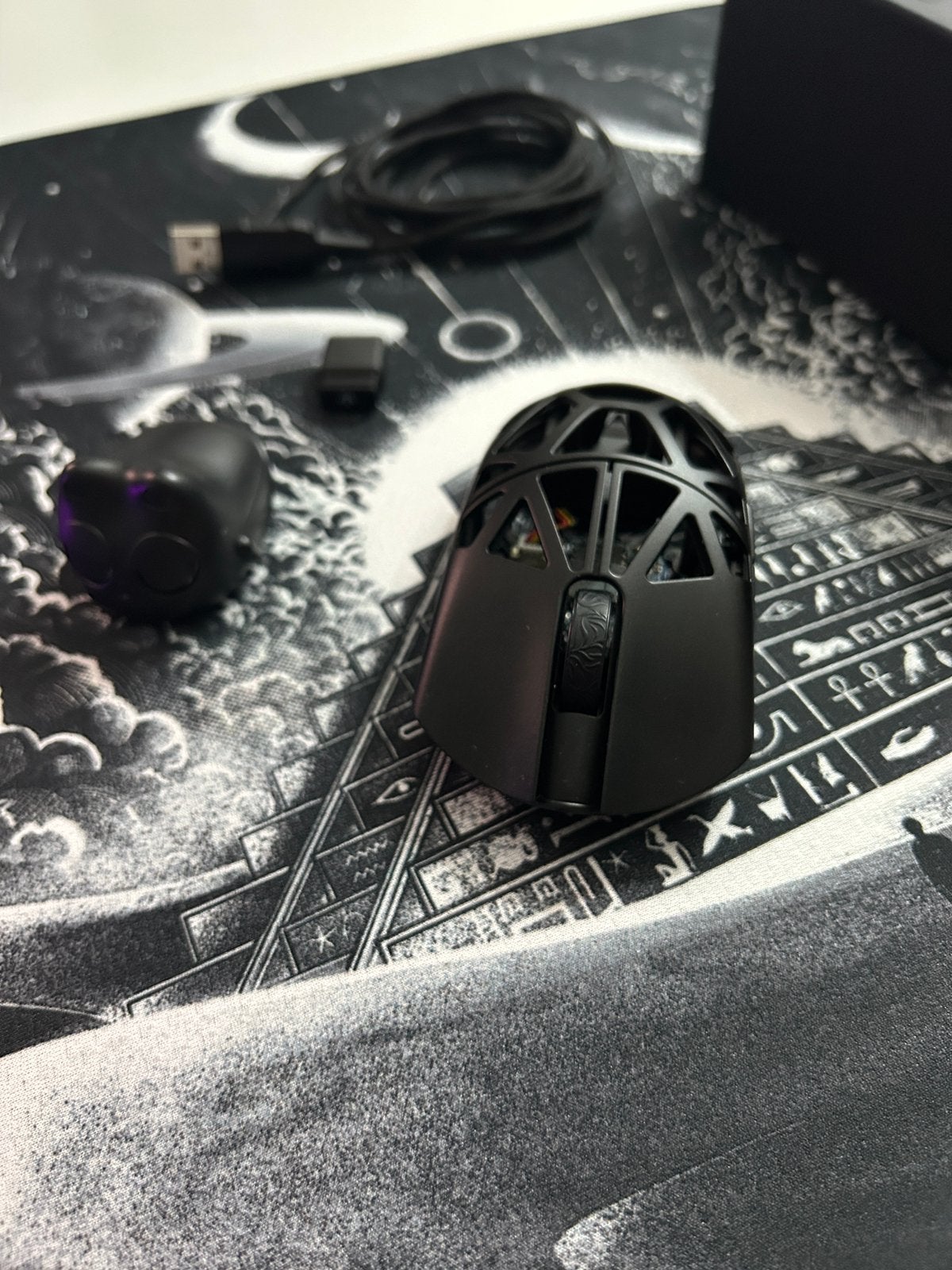 WLMouse Beast X Mini Pro | Topstaat | Ultralight, Computers en Software, Muizen, Ophalen, Rechtshandig, Muis, Gaming muis