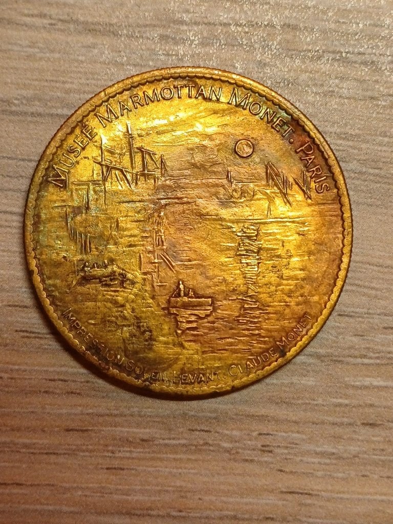 Médaille souvenir Arthus Bertrand 2013 - Musée Monet (Paris), Envoi, Autres matériaux