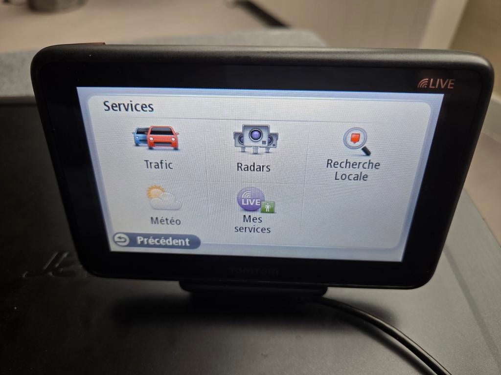 Gps Tomtom Go live, Ophalen