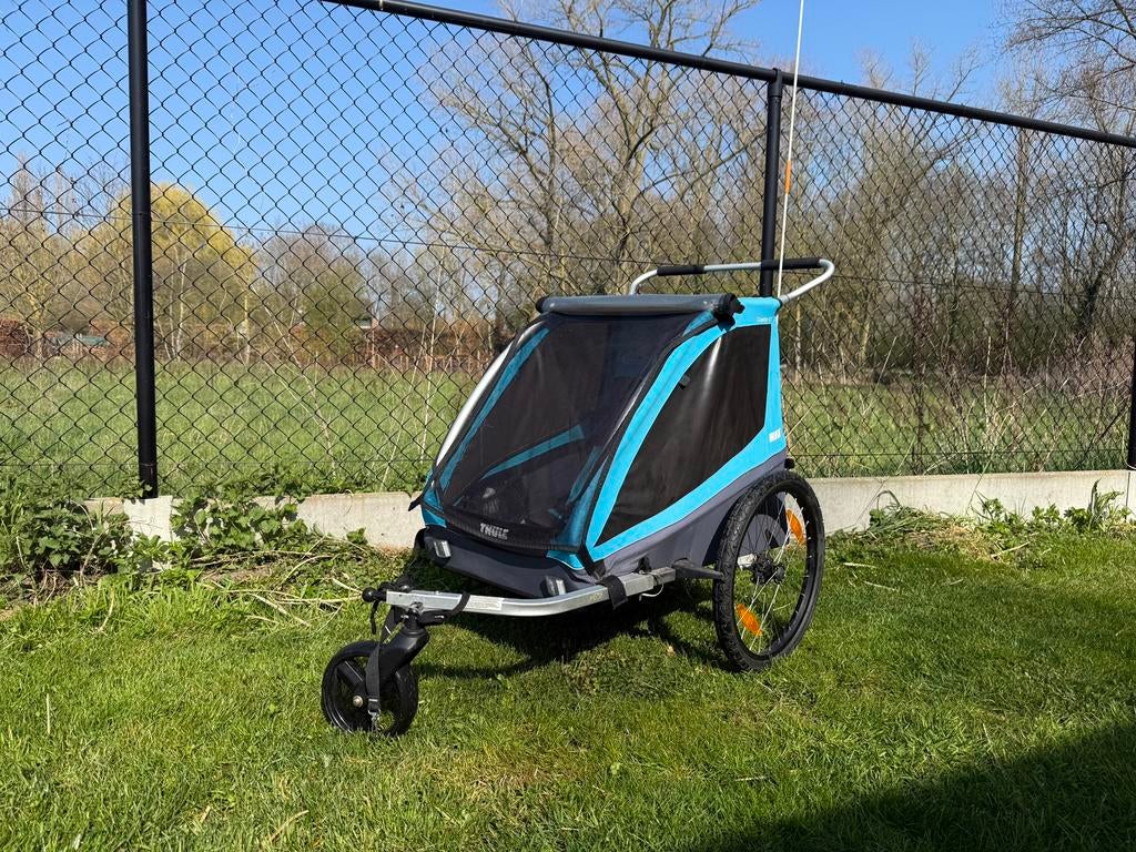 Thule Coaster XT 2 kinderen, Enlèvement, Utilisé, Remorque pour enfant, Pliable