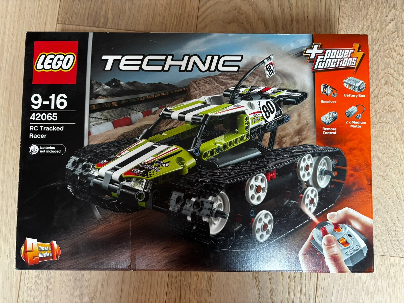 Lego Technic (afstandsbediening) 42065 RC Tracked Racer, Ophalen, Lego, Zo goed als nieuw, Compleet