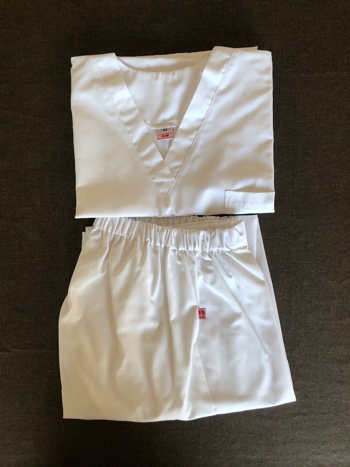 Tenue professionnelle médicale Dutra - Blanc - Taille ES / M, Enlèvement, Blanc