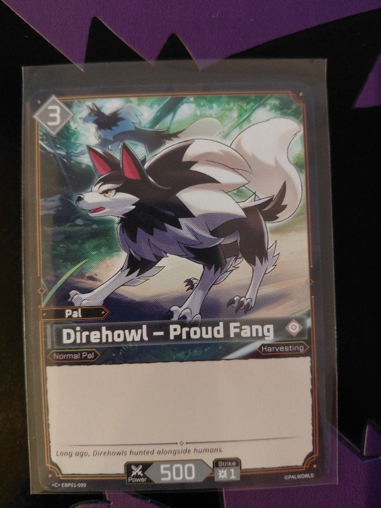 Palworld: Direhowl – <C> EBP01-099 (PRISTINE), Enlèvement ou Envoi, Neuf, Carte(s) à jouer