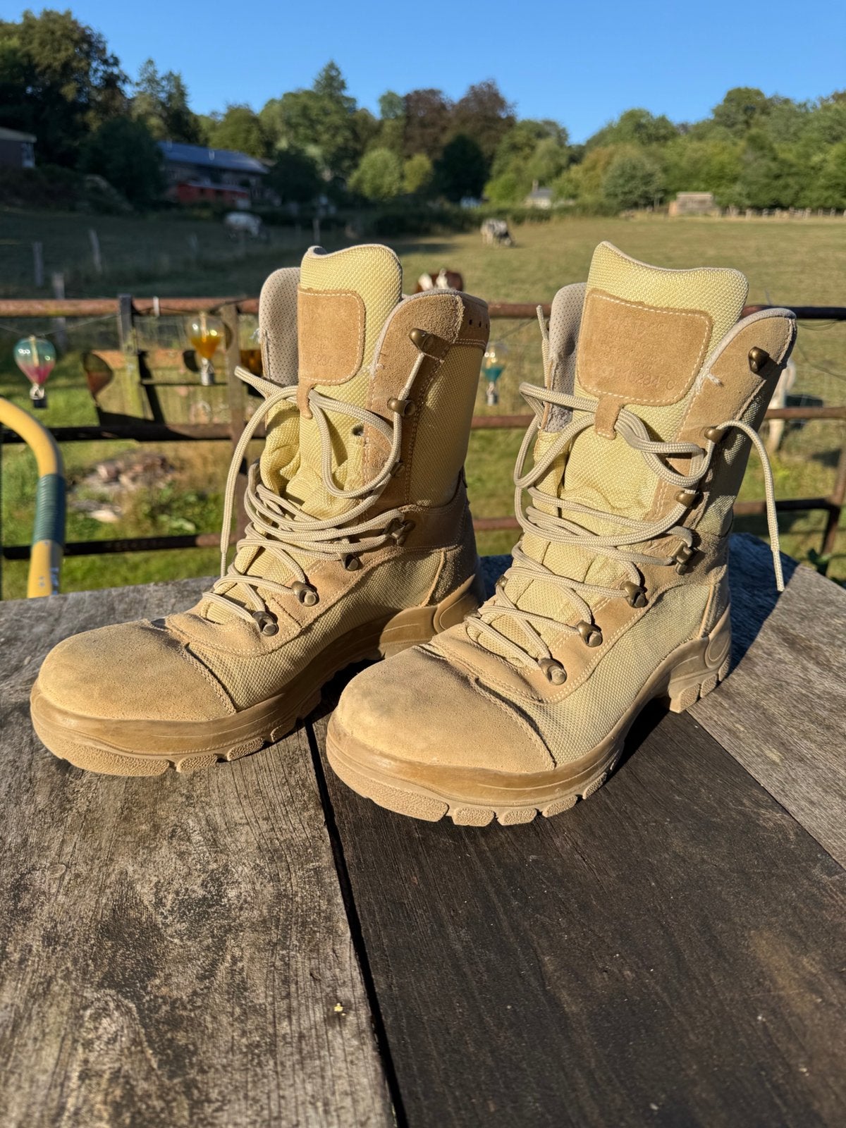 HAIX dessert boots - maat 47, Ophalen, Zo goed als nieuw