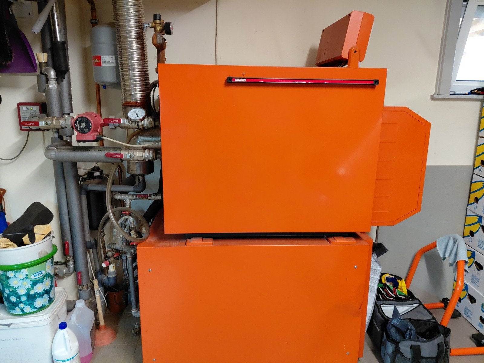 Chauffageketel VIESSMANN, Doe-het-zelf en Bouw, Ophalen, Gebruikt, Onderdeel, Ouder dan 10 jaar