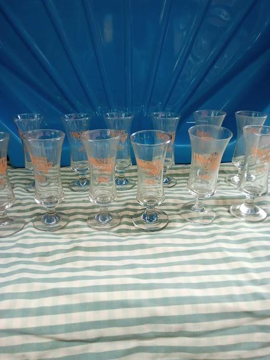 Hasseltse koffie glazen, Verzamelen, Ophalen, Nieuw, Overige typen