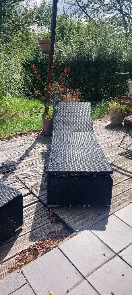 Transat jardin, Enlèvement, Utilisé, Plastique