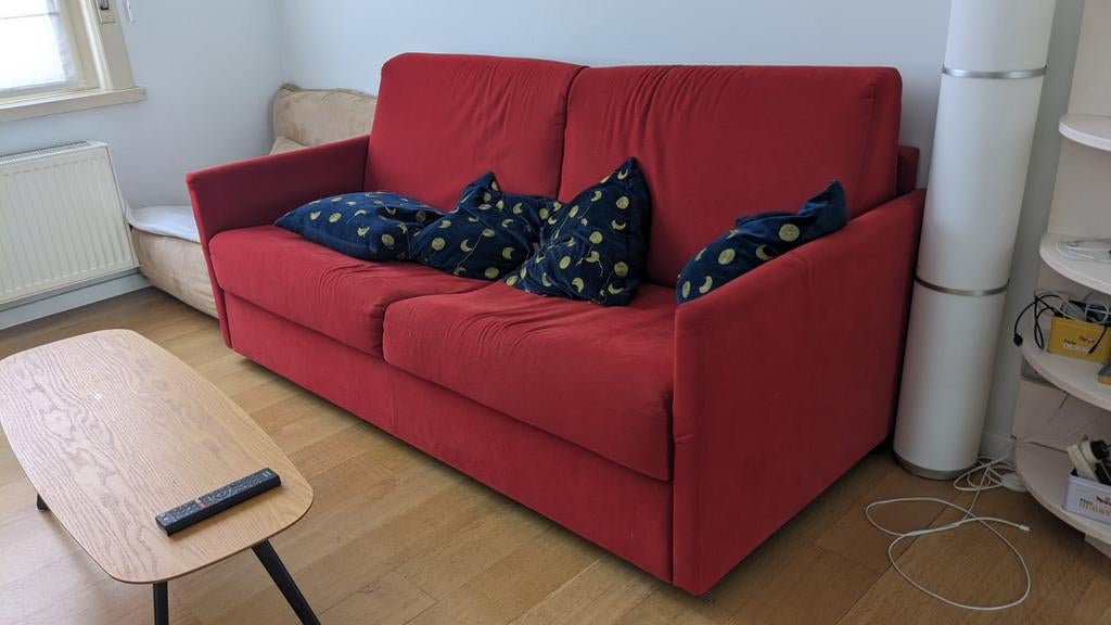 Slaapbank 2p , TE GEVEN, Huis en Inrichting, Ophalen