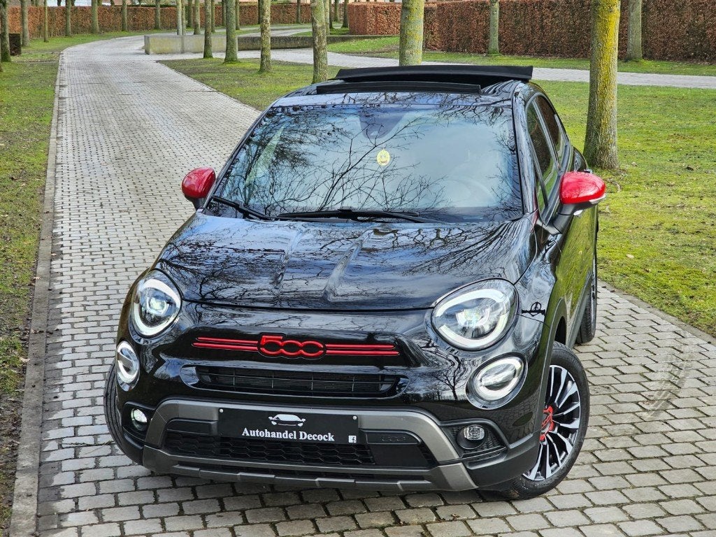 Fiat 500x 500 X DOLCE VITA RED | CABRIO | CAMERA | AUTOMAAT, Cuir, Achat, Euro 6, Entreprise