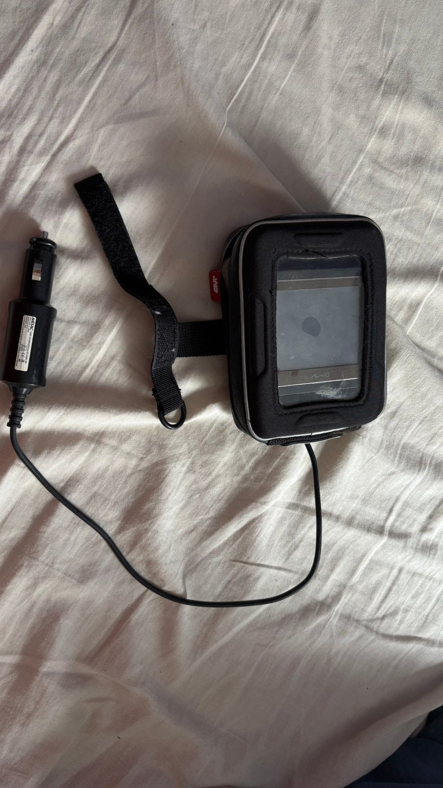 GPS Mio avec support étanche pour moto/vélo Givi, Enlèvement ou Envoi, Utilisé