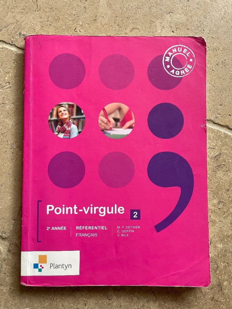 Point-virgule 2, Livres, Plantyn, Français, Enlèvement, Utilisé