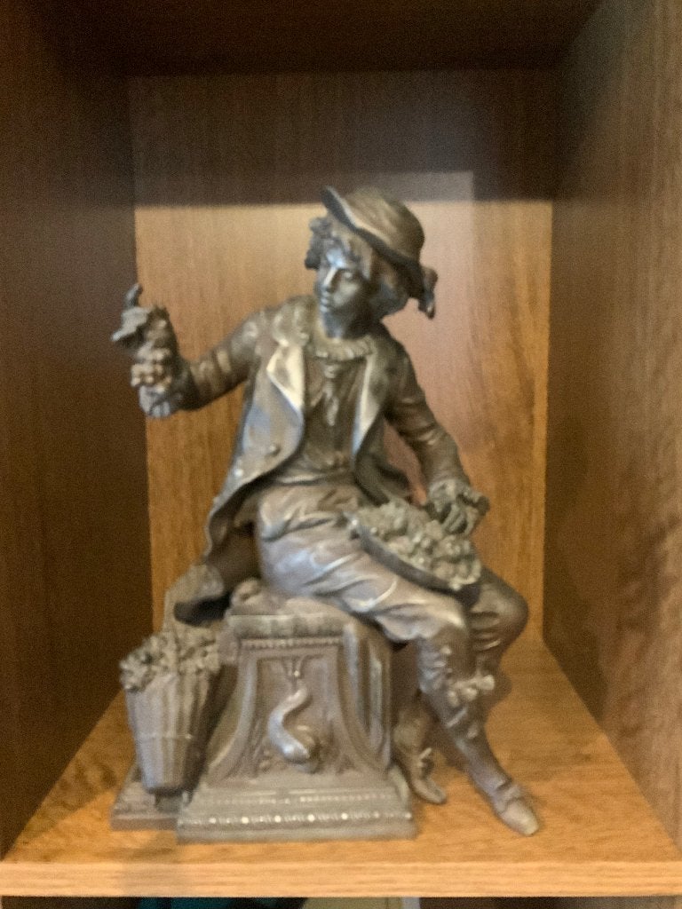 Antiek beeld, Statue, Homme, Patiné, Enlèvement