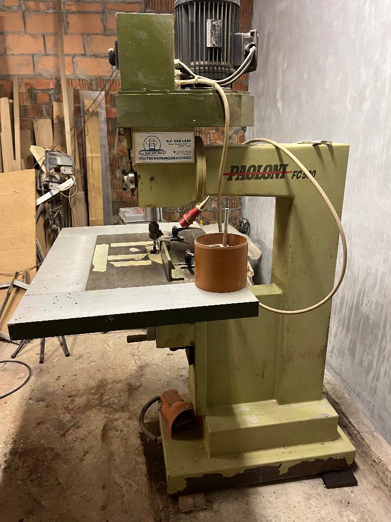 Pneumatische bovenfrees paoloni  2.2kw, Ophalen, Gebruikt, Elektrisch, Bovenfrees