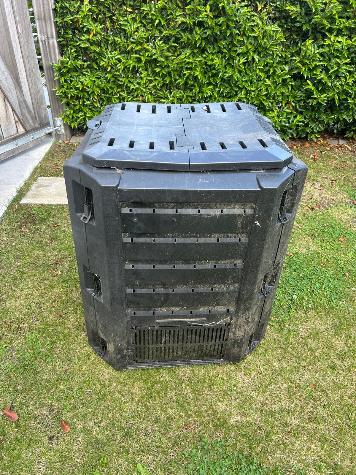 Compostbak 380 liter zwart, Ophalen, Compostbak