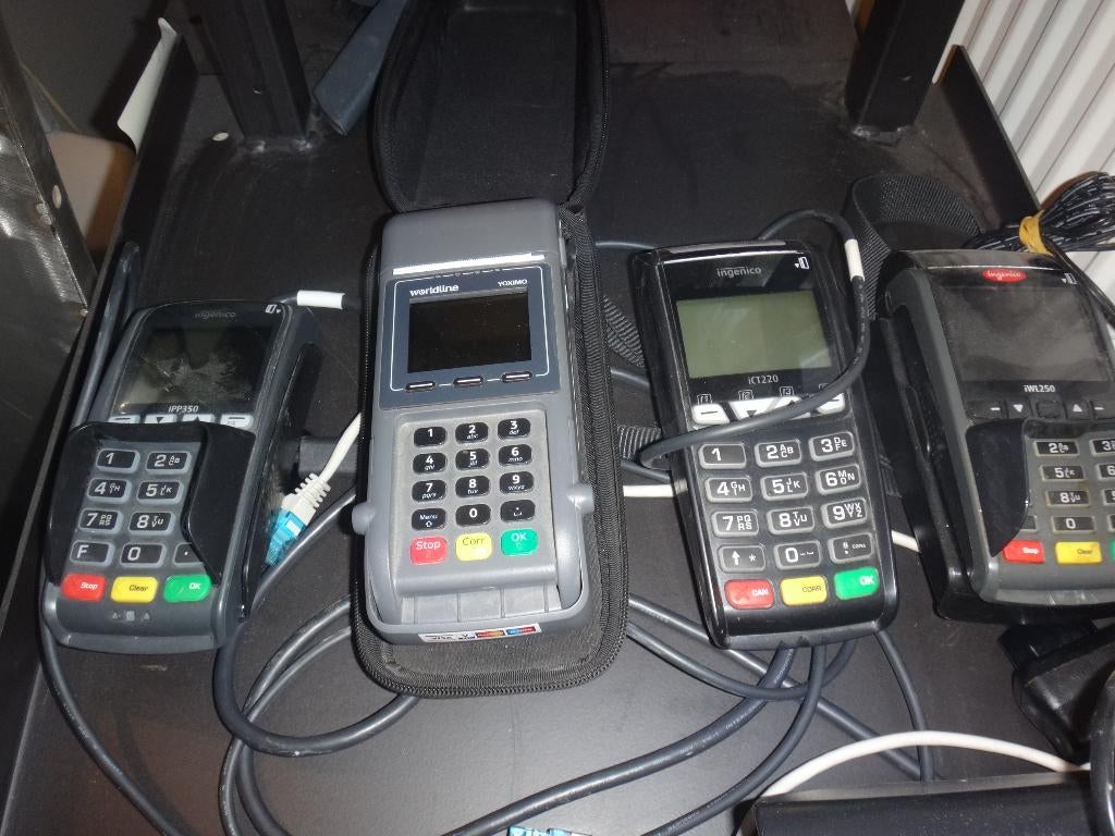 Terminal de paiement ingenico et imprimantes, Enlèvement