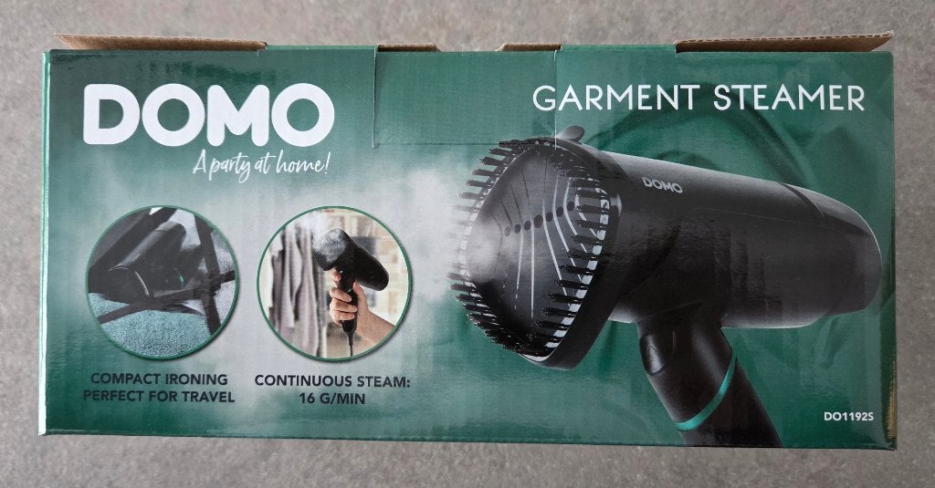 DOMO Défroisseur vapeur, Enlèvement, Neuf