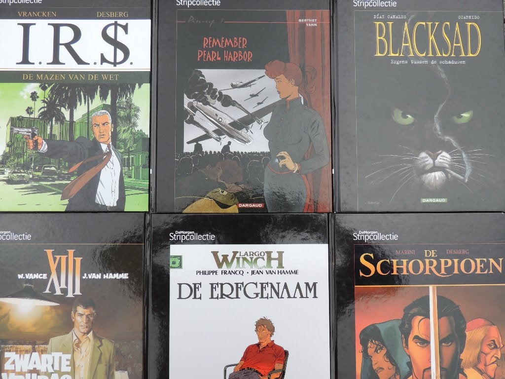 Stripcollctie volledige reeks 1-12, Complete serie of reeks, Ophalen, Nieuw