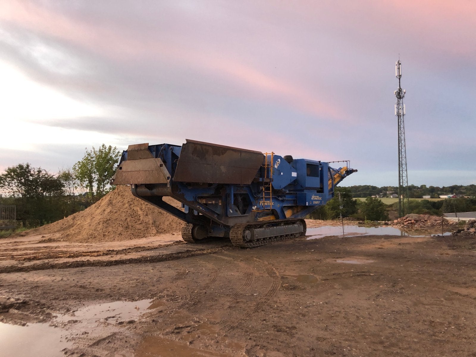 Concasseur FINTEC 1107 à mâchoires, Enlèvement, Autres types