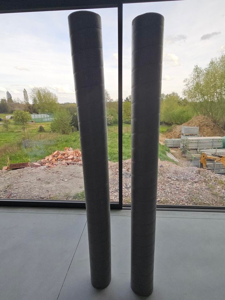 2x geïsoleerde buizen ventilatie 160mm, Ophalen