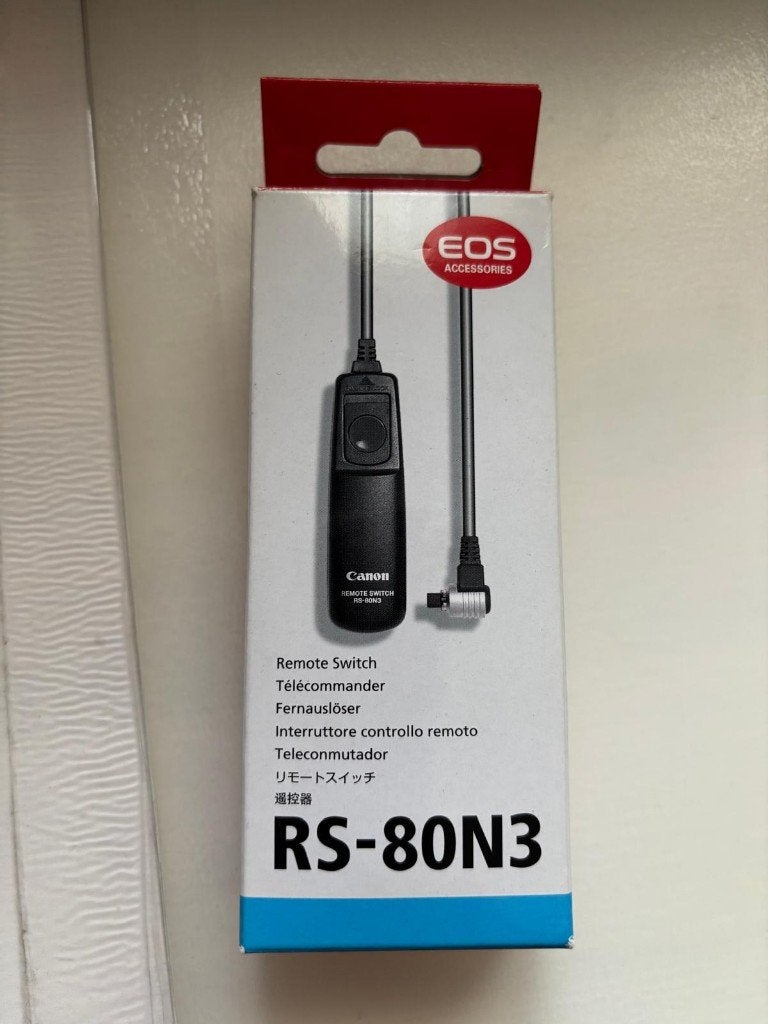 Te koop Canon  afstandsbediening  RS-80N3, Audio, Tv en Foto, Fotografie | Fotostudio en Toebehoren, Ophalen, Gebruikt, Overige typen