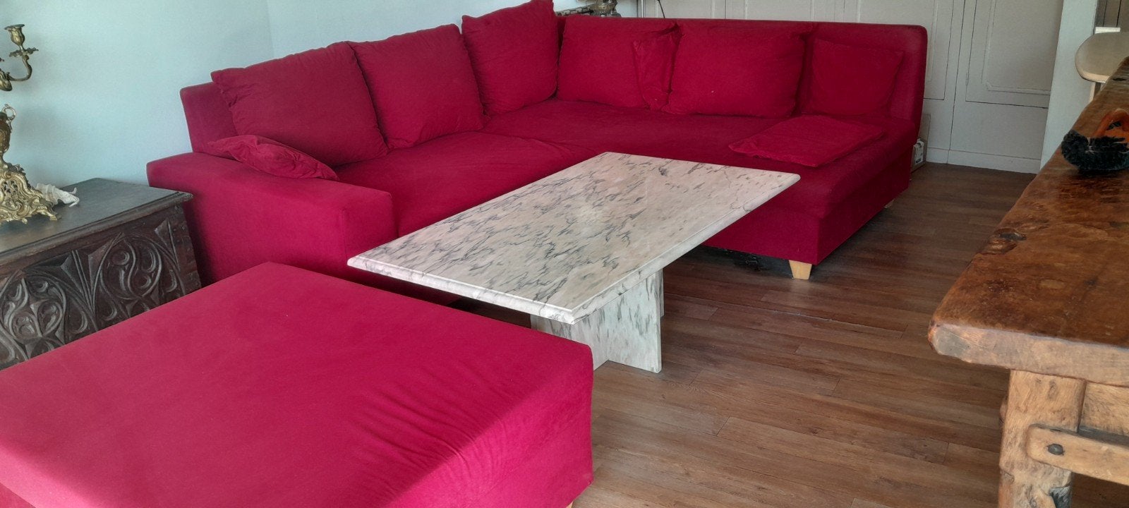 meubles, Ophalen, Stof, 125 cm of meer