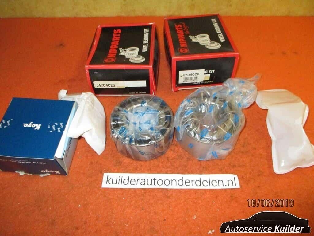 2X wiellagerset voorzijde Honda Legend NIPPARTS, Honda, -, -, Nieuw