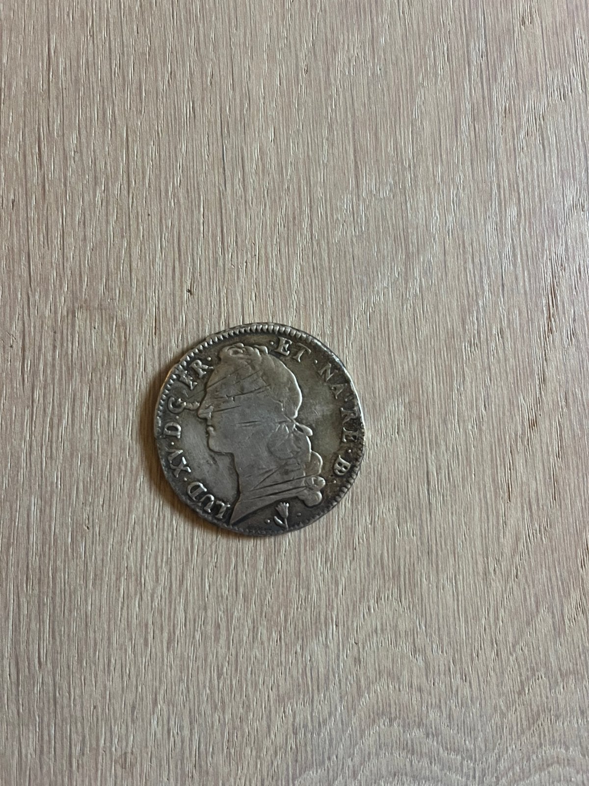 Zeldzame zilveren écu Louis XV 1746  Frankrijk, Ophalen of Verzenden, Zilver