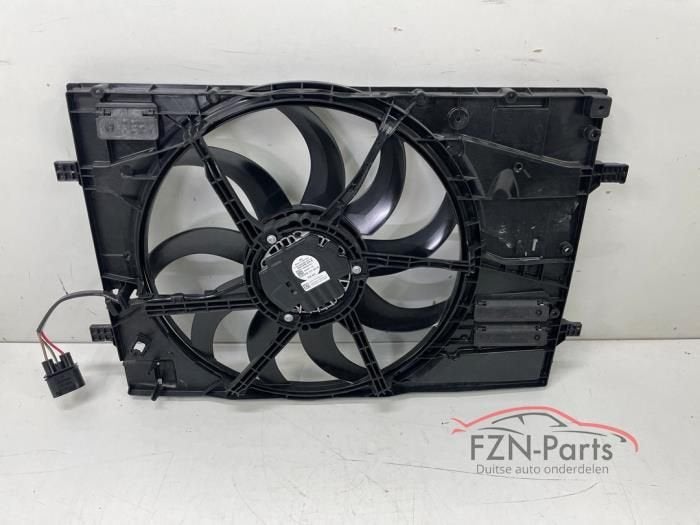 VW Golf 8 Ventilator Enkelfan + Koelluchtventilator + Behuiz, Enlèvement ou Envoi, Utilisé