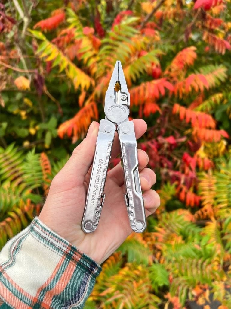 Leatherman Rebar (Plus een schaar en een bithouder), Ophalen of Verzenden, Zo goed als nieuw
