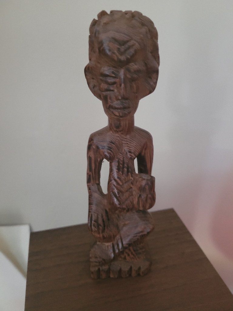 Afrikaans beeldje, Verzamelen, Ophalen of Verzenden, Gebruikt, Overige typen
