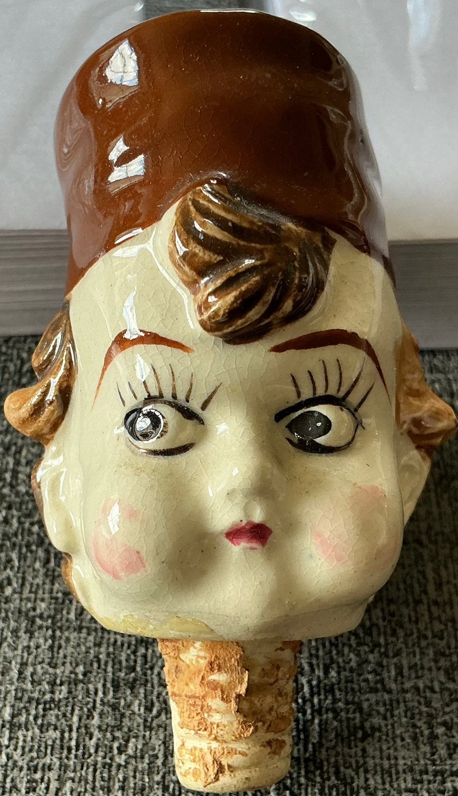 Vintage flessenstop, Antiek en Kunst, Ophalen of Verzenden