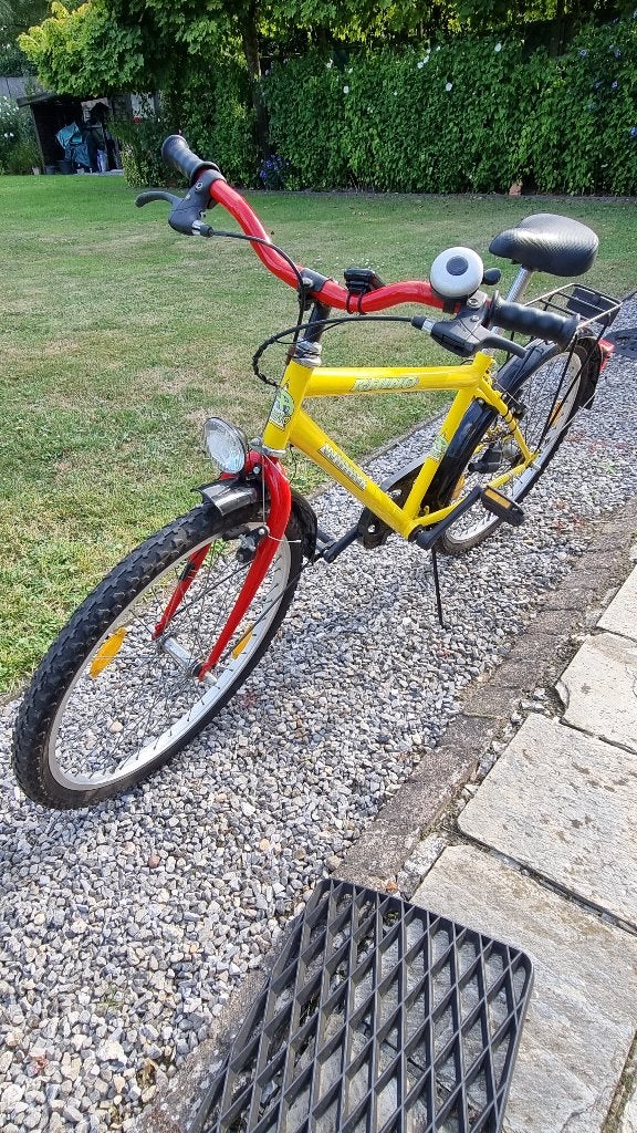 Jongensfiets Rhino winner, Ophalen, 24 inch, Rhino, Schijfrem