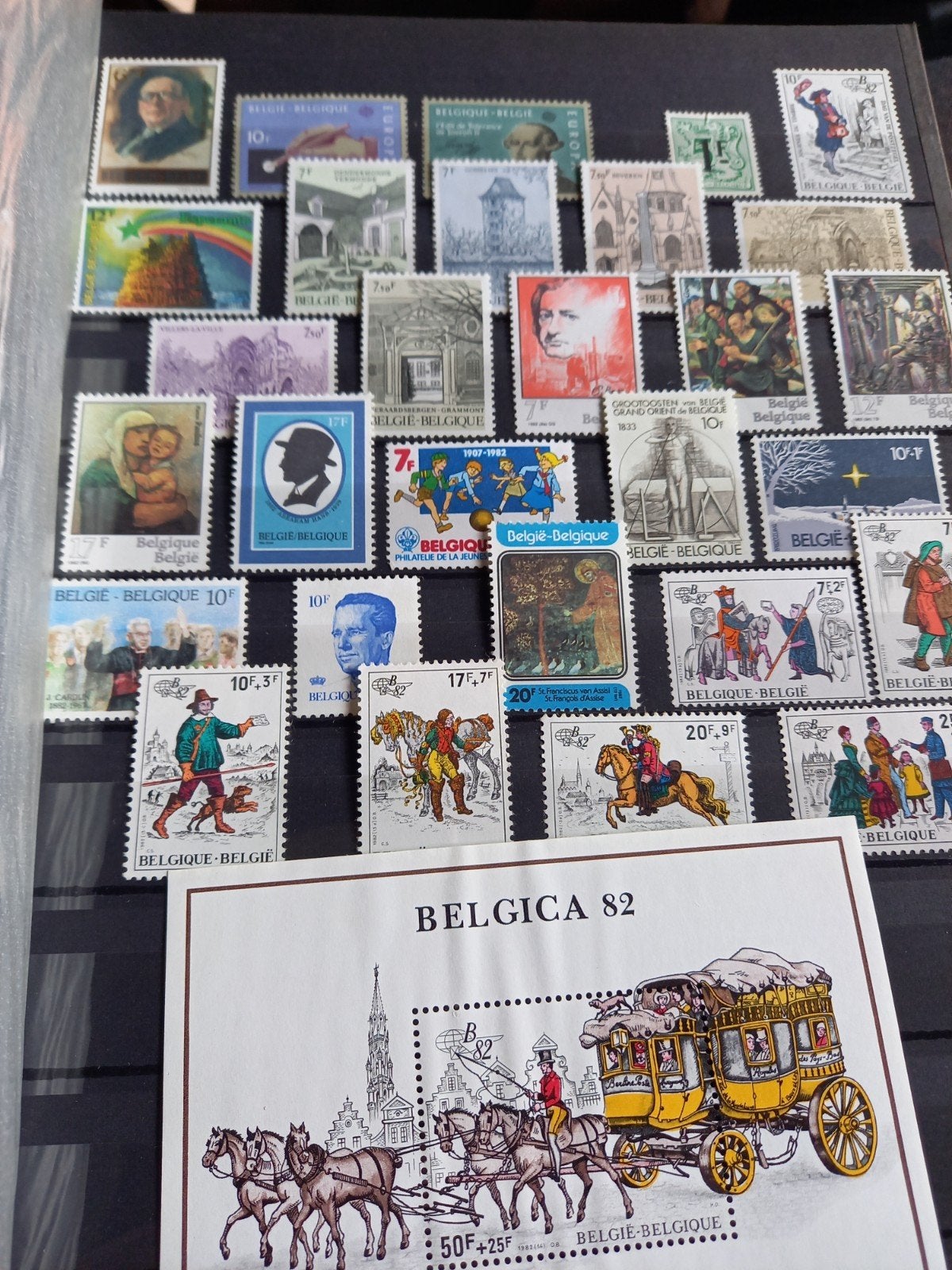 Postzegel verzameling., Postzegels en Munten, Ophalen