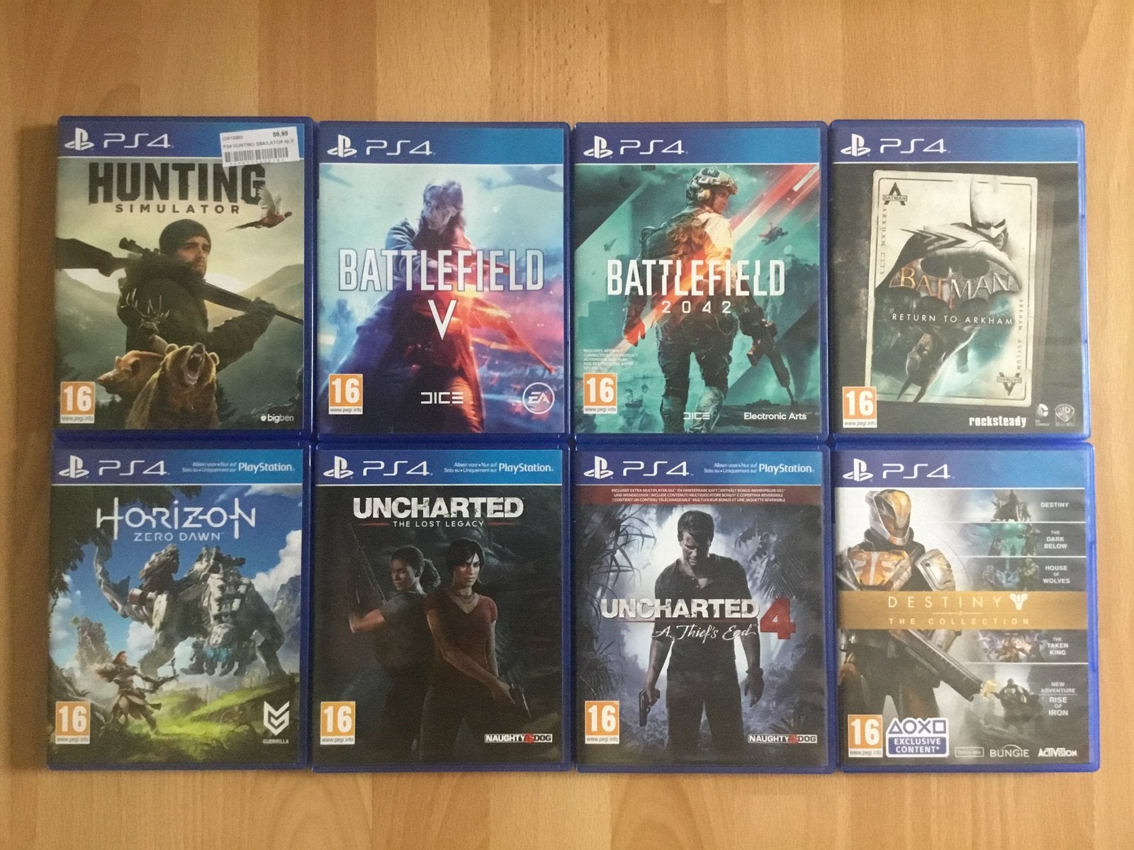 PS4 games, Enlèvement ou Envoi