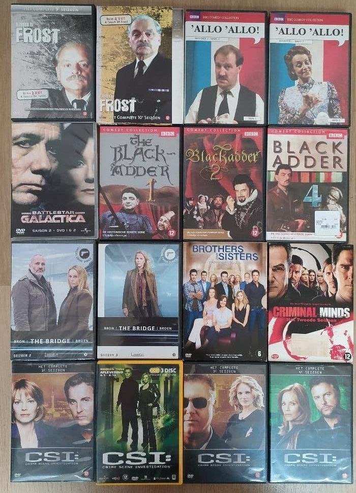 TV reeksen en series, Ophalen of Verzenden