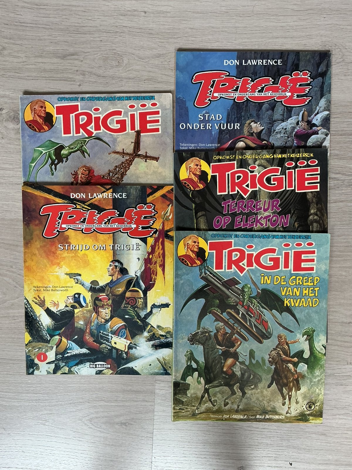 Strips Trigië, Boeken, Ophalen, Gelezen