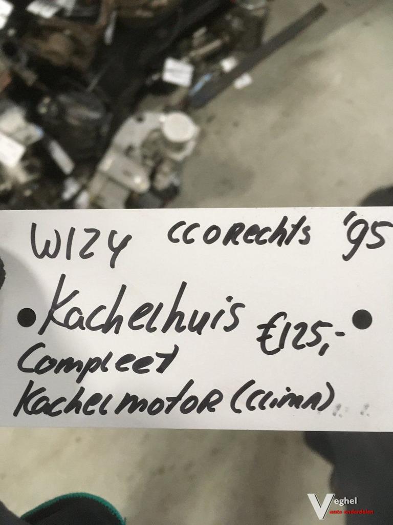Mercedes w124 kachelhuis compl met kachelmotor clima 1995, Gebruikt, -, -, Ophalen of Verzenden